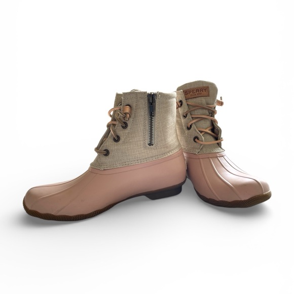 Sperry Women's Blush and Beige Winter Boots NWOT - Picture 3 of 5